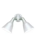 Progress Lighting P5203-30 Par Lampholder 2-LIGHT Floodlight, 150 W, White New. Price: $36.00.