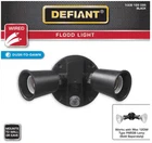 Security Flood Light Dusk-to-dawn Activated Outdoor 2-HEAD Hardwired Black New. Price: $24.90.
