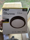 Feit Electric 13 In Bronze Outdoor Flush Mount 2000 Lumens Led Bright White New. Price: $20.50.