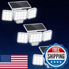 Wdtpro Motion Sensor Outdoor Lights PACK,3500LM Bright Solar Fl New. Price: $78.60.