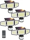 Ensenior Solar Motion Lights Outdoor 228 Led Security Remote New. Price: $65.63.