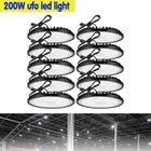 10 Pack 200W Ufo Led High Bay Light Commercial Industrial Warehouse Shop New. Price: $186.80.