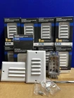 Eaton Led In-wall Step Lights Louvered 120-VOLT White 7739W-BX-LW Lot Of New. Price: $99.95.
