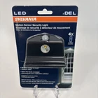 Sylvania Motion-sensing Battery Powered Led Black Security Entry Light New. Price: $19.95.