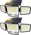 Mdcmdcm Solar Motion Sensor Lights 3000LM Modes Waterproof 2 Pack For Yard New. Price: $35.99.