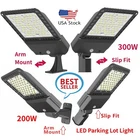 200/300W Led Parking Lot Light Commercial Outdoor IP65 Shoebox Street Pole Lamp New. Price: $109.11.