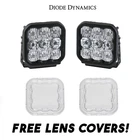 Diode Dynamics SS5 Pro Led Combo Kit W/ Multi Backlight Colors & Covers New. Price: $799.95.