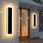 Led Wall Light 24IN Modern Outdoor Waterproof Dimmable 24W Black Sconce Xbuyee New. Price: $179.99.