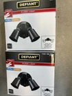Qty. Defiant Black Dusk-to-dawn Wired Outdoor 2-HEAD Security Flood Light New. Price: $23.44.