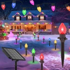 Freecube 50FT C9 Led Solar Christmas Pathway Lights Outdoor 25 Multicolor Bulbs New. Price: $65.73.