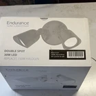 Wac Lighting Endurance WP-LED430-30-ABK 30W Double Spot Black 3000K Used. Price: $60.00.