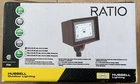 Hubbell Ratio Led Flood Light Black Hardwired Photocontrol Outdoor IP66 Ul New. Price: $39.00.