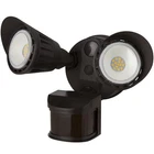 Sunlite #88916 Led Dual Head Outdoor Security Light With Motion Sensor New. Price: $38.66.