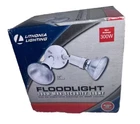 Lithonia Lighting 2-LAMP Outdoor White Flood Ofth 300PR 120 M12 Open. Price: $23.00.