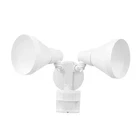 Globe 180-DEGREE 240 Twin Head White Hardwired Motion Sensor Security Flood New. Price: $52.66.