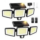 Szrsth Solar Outdoor-waterproof Motion Sensor Security LIGHTS-2500LM New. Price: $195.98.