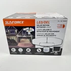 Sunforce Solar Security Light Triple Head Motion Activated Led 1500 1900548 New. Price: $34.99.