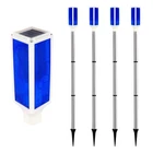 Aolyty Solar Lights Outdoor, Waterproof Driveway Markers Reflective, Blue New. Price: $42.29.