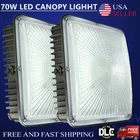 2PACK 70W Led Canopy Outdoor Commerical Gas Station Square Lights IP65 New. Price: $87.00.