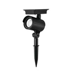 Mainstays Solar Powered Black Led Landscape Spot Light, 60 Lumens New. Price: $16.11.
