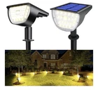 Aomil Solar Spot Lights 32 Led Bright Landscape Yard Pathway IP65 Pack New. Price: $24.99.