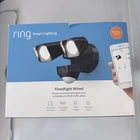 Ring Floodlight Smart Lighting Hardwired 2000LM Motion Outdoor Alexa Black New. Price: $49.99.