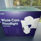 Wyze Flood Light Motion-activated Led Outdoor Camera App Control White Open. Price: $20.00.