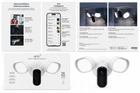 Arlo Wired Floodlight Camera Home Security With 2K Video And Hdr White New. Price: $99.99.