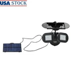 Solar Security Twin Head Motion Activated Led Outdoor Floodlight New. Price: $52.62.