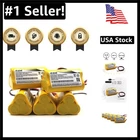 Bulk Pack 5 3.6V 800MAH Rechargeable Batteries For Exit Sign & Safety Lights New. Price: $69.99.