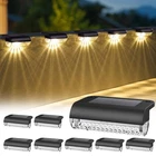 Herzila 8 Pack Solar Deck Lights Outdoor, Step Waterproof Led Li... New. Price: $35.05.