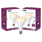 Feit Electric BR30 927CA Ag Smart Wifi Led Bulb 65W Soft White 2700K Alexa 2PACK New. Price: $29.99.