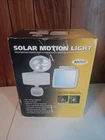 Sunforce Solar Motion Activated Security Light Open. Price: $24.99.