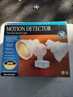 Intelectron Motion Detector Twin Flood Security Light New. Price: $45.99.