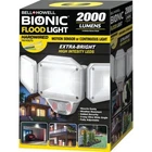(6)-BELL+HOWELL Durable Bionic Solar Motion Activated Floodlight Model: 8981 Fel New. Price: $224.99.