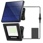 Intelamp Solar Lights Outdoor, 4400MAH Powered Flood 1 Pack, Black New. Price: $52.64.