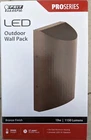 Feit Electric 8 19-WATT Integrated Led Bronze Daylight Flood Outdoor Wall 1-PACK New. Price: $26.84.