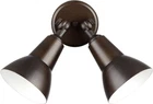 2 Light Flood Style 11.5 Inches Wide By 10 High-oiled Bronze New. Price: $59.00.