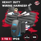 OFFROADTOWN-1 Lead Heavy Duty Nylon Wiring Harness Kit For Led Light Bar 12V 40A New. Price: $18.59.