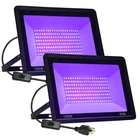 Qiyeka 2 Pack 150W Led Lights, Flood With Plug, IP66 Waterproof New. Price: $71.49.