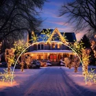 Vihose Pack 10FT Christmas Snowflake Light Led Outdoor Arche... New. Price: $192.22.