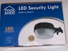 Tool Shed Led Security Light 4000 Lumens Dusk Dawn 27120022 New In Box!. Price: $22.99.