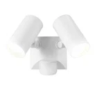 180-DEGREE 22W Twin Head White Wired Motion Activated Diecast Security Light New. Price: $39.99.