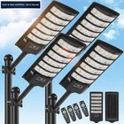 Brightwe 4 Solar Street Light Outdoor 30000LM 6500K Pack, 300W New. Price: $129.99.