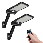 Aqonsie 56LED Remote Solar Flood Light, Outside Security Motion Sensor Lights... New. Price: $53.67.