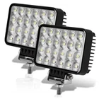2PCS 6 Inch 10000LM 12V Led Tractor Lights - Square Work New. Price: $82.51.