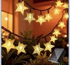 Twinkle Solar Star String Lights Outdoor Waterproof New. Price: $9.99.
