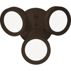 Halo Lumen Selectable Bronze Triple Head Led Floodlight Fixture TGS3S403FRRB New. Price: $64.92.