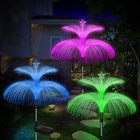Weepong Solar Garden Lights 3 New Upgraded Pack, 7 Color Gradients. Price: $31.70.