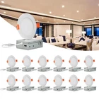 12 Pack 6 Inch 13W 5CCT Led Ceiling Downlights Dimmable With Junction Box New. Price: $59.98.